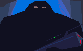 A big ugly alien with a big bad laser