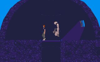 In an alien tower