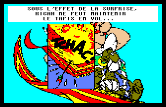 Surprise sur le tapis volant