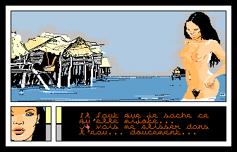 Baignade au village lacustre