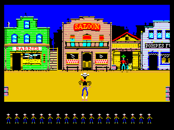 Duel devant le saloon