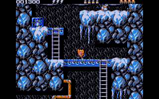 Some floors are covered with ice