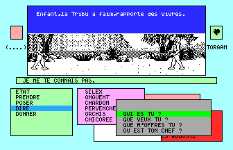 Dialogue avec une tribu d'enfants