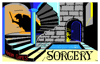 Pochette Sorcery par Virgin Games